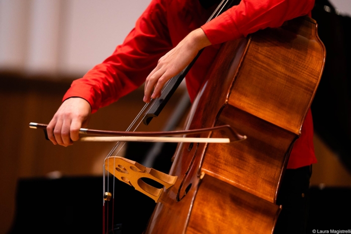 Suonatrice di violoncello